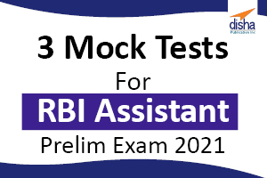 3 Mock Tests For RBI Assistant Exam 2021