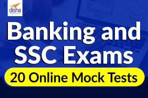 Banking and SSC Exams 20 Online Mock Tests