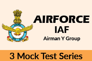 IAF Airman Y - 3 Mock Tests Series