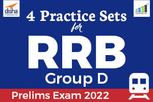 4 Practice Sets  For RRB Group D Exam 2022