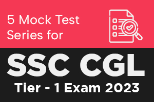 5 Online Mock Test Series for SSC CGL Tier - 1 Exam