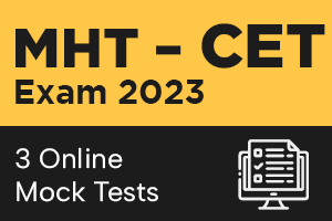 3 Mock Tests for Target MHT-CET Engg Exam